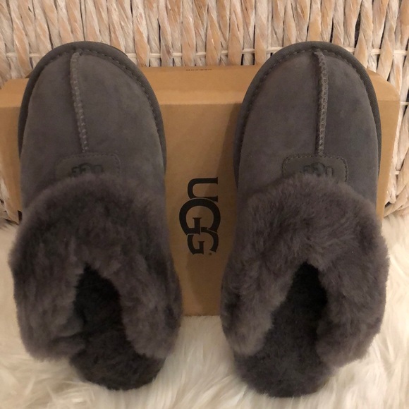 grey ugg coquette slippers